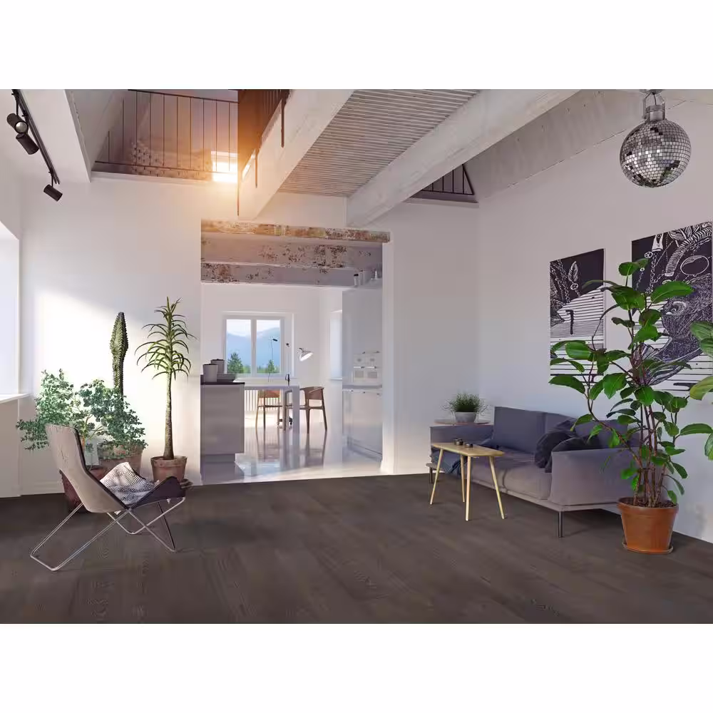 A&A Surfaces Artesia Lane 9 mm T x 7.01 in. W x 48.03 in. L Engineered Hardwood Flooring (23.37 sq. ft./case)