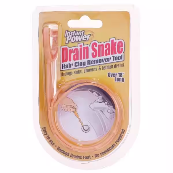 Instant Power Drain Snake Hair Clog Remover Tool