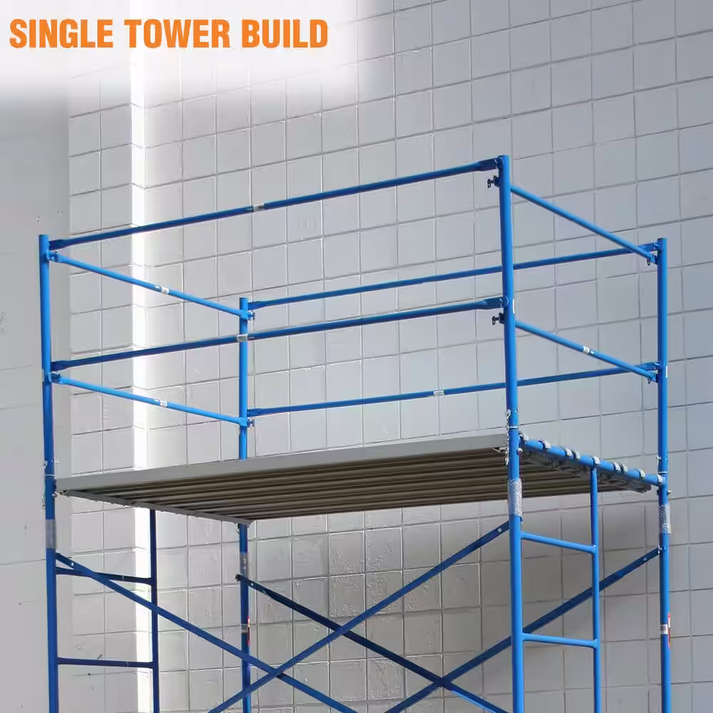 PRO-SERIES 5 ft. x 5 ft. Scaffold Frames with 2000 lb. Load Capacity (2-Piece)