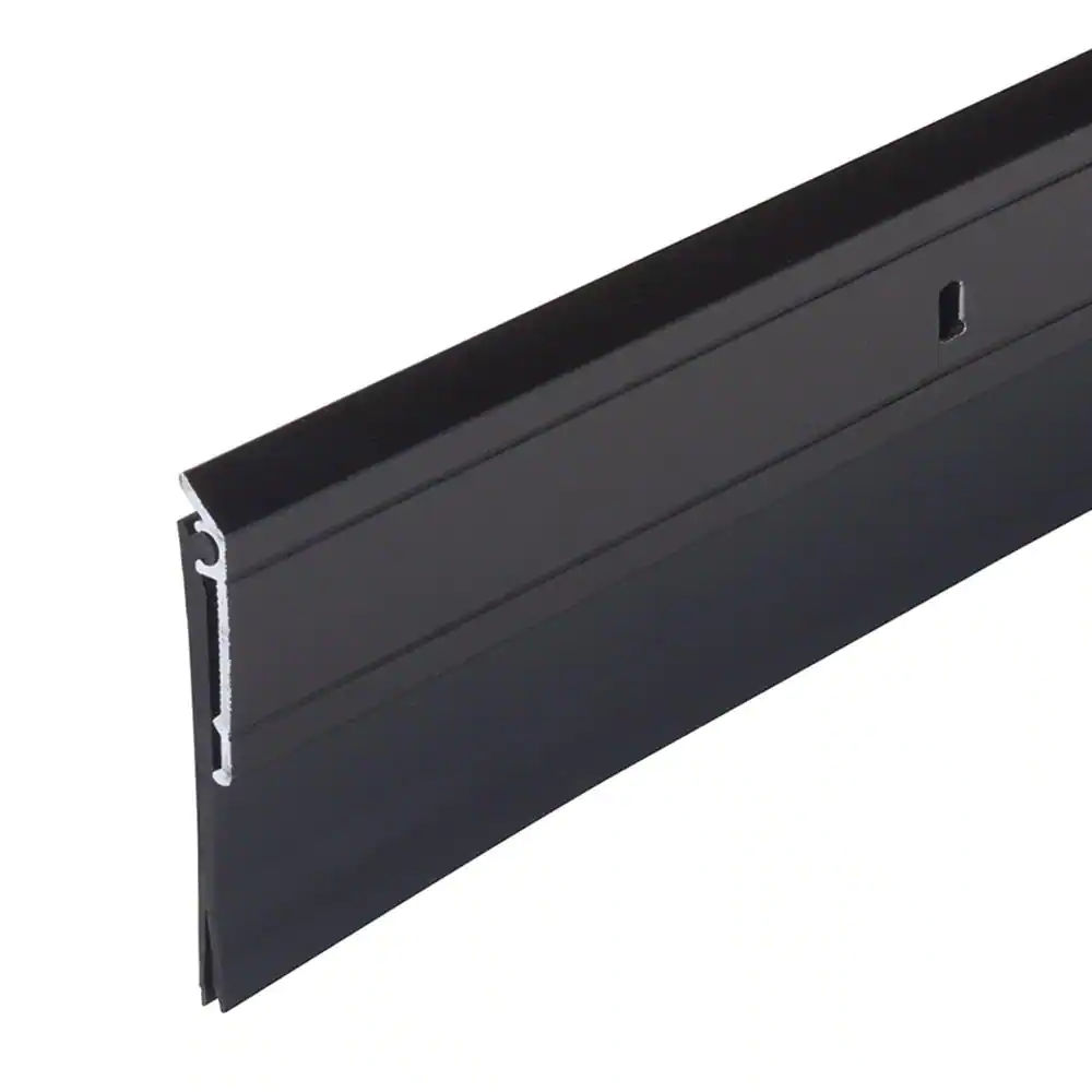 M-D Building Products 36 in. Bronze Aluminum and Vinyl Heavy-duty Deny Screw-on Door Sweep