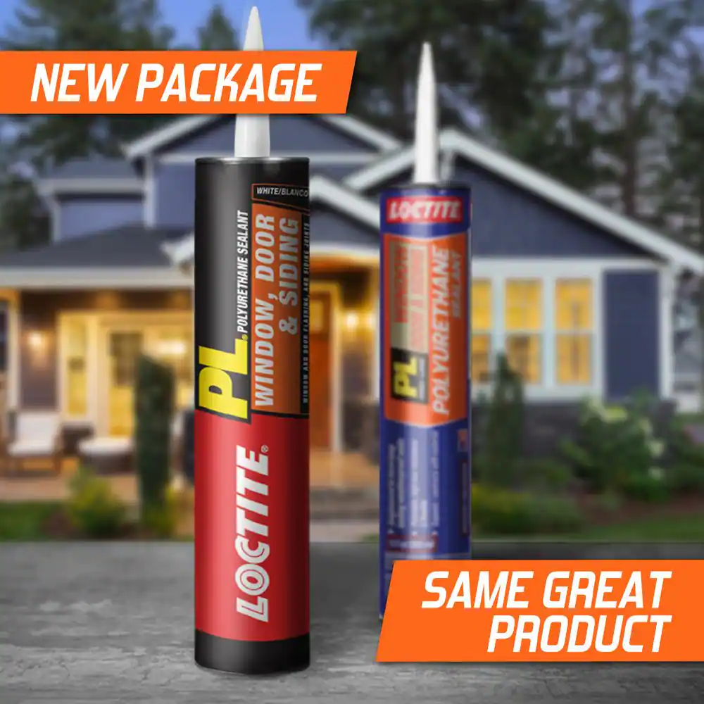 LOCTITE PL Door, Window, Siding 10 oz. Polyurethane Sealant White Cartridge (each)