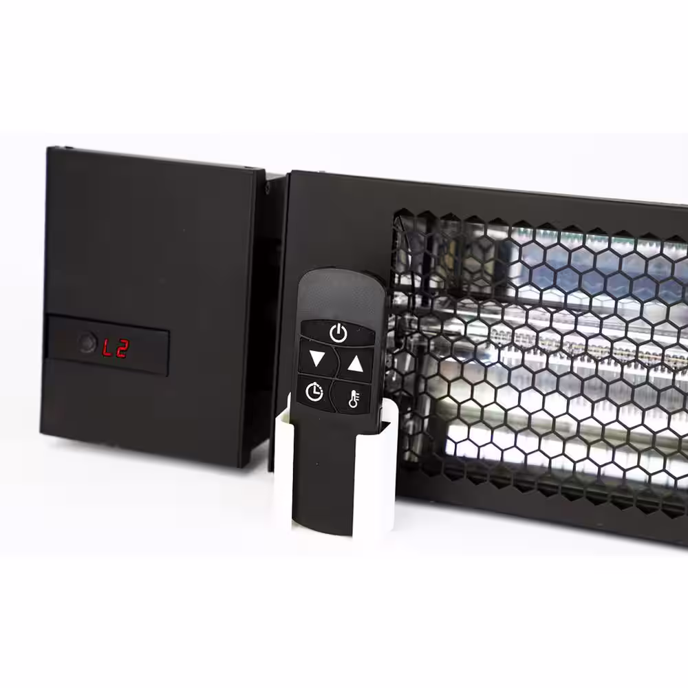 King Electric Electric RK Series 42 in. 240-Volt 3000-Watt Infrared Radiant Heater with Remote