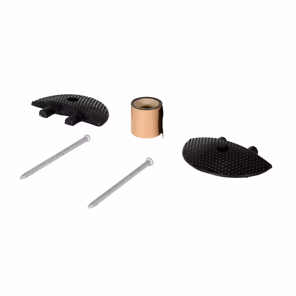 Vestil Speed Bump Heavy-Duty Asphalt End Caps
