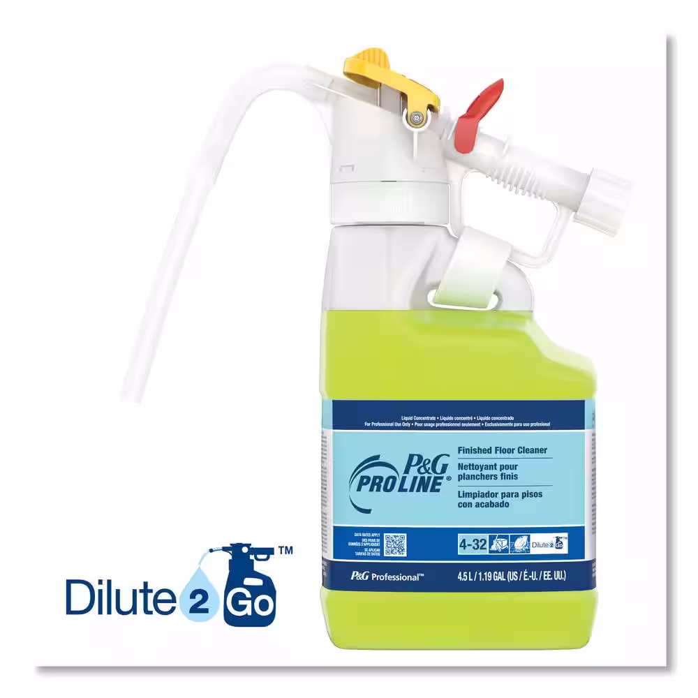 P&G Professional 4.5L Fresh Scent Dilute 2 Go Finished Floor Cleaner