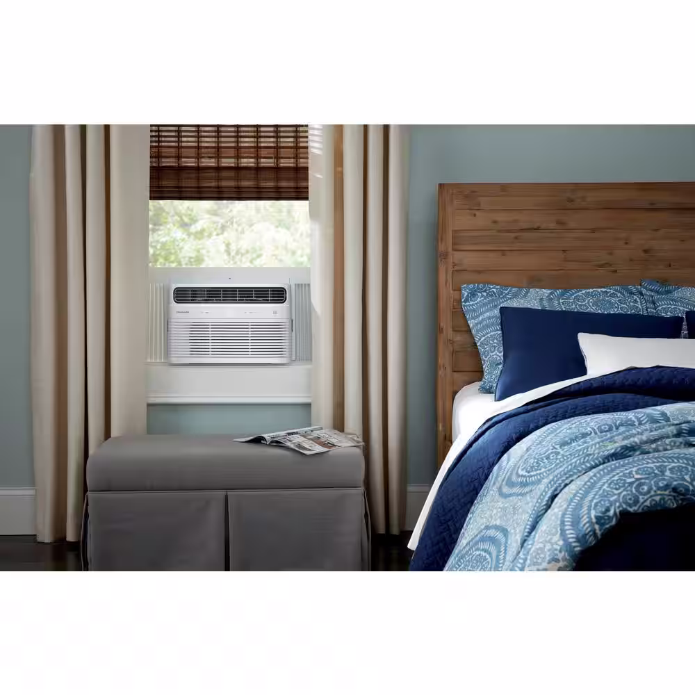 Frigidaire 12,000 BTU 115 Volts Window Air Conditioner Cools 550 Sq. Ft. with WiFi and Remote Control in White