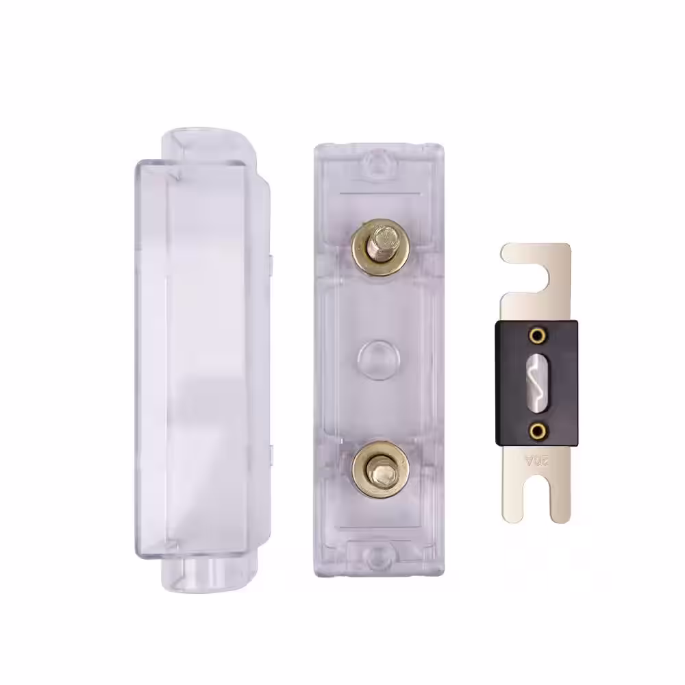 Renogy 20A ANL Fuse Set with Fuse and Cover