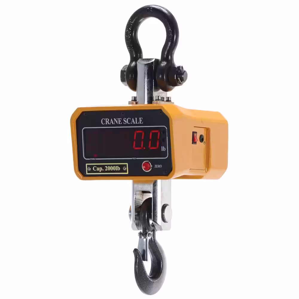Vestil 2,000 lbs. Capacity Digital Crane Scale