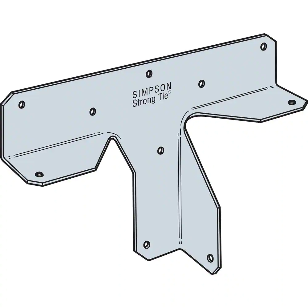 Simpson Strong-Tie RTT 18-Gauge ZMAX Galvanized Rigid Tie Connector for 2x Nominal Lumber
