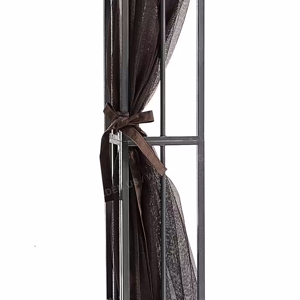 APEX GARDEN âRococo II 8 ft. x 8 ft. Gazebo with Mosquito Net