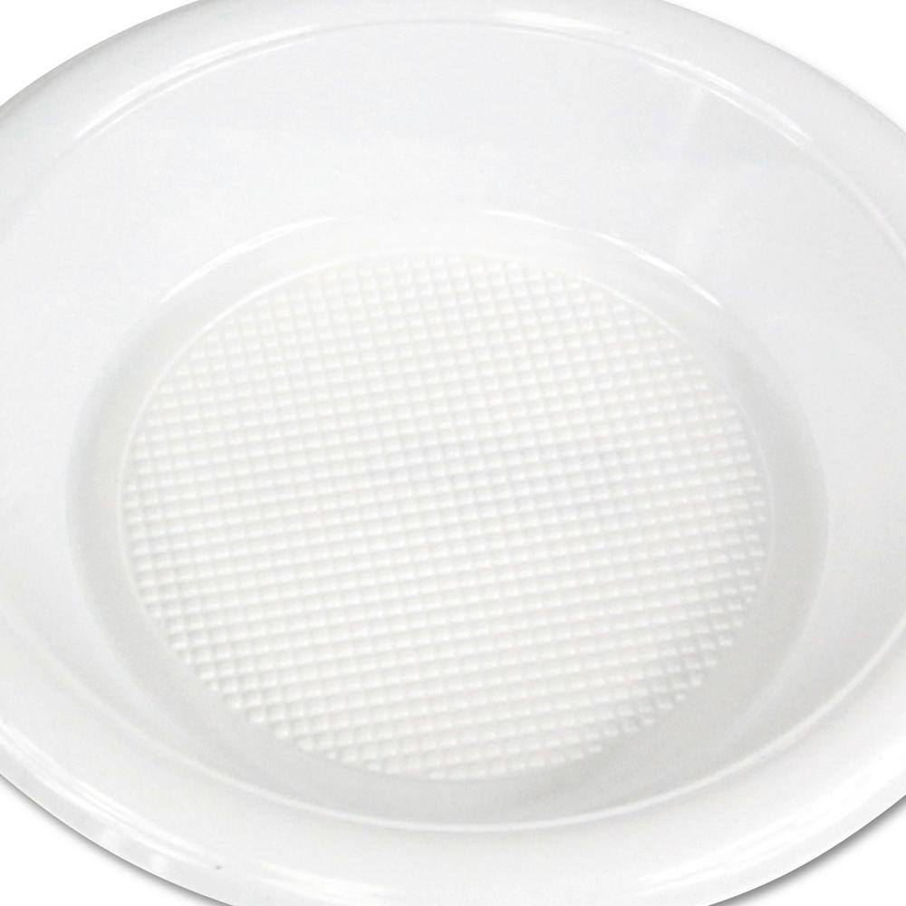Boardwalk Hi-Impact 10 to 12 oz. White Disposable Plastic Bowls (1,000-Carton)