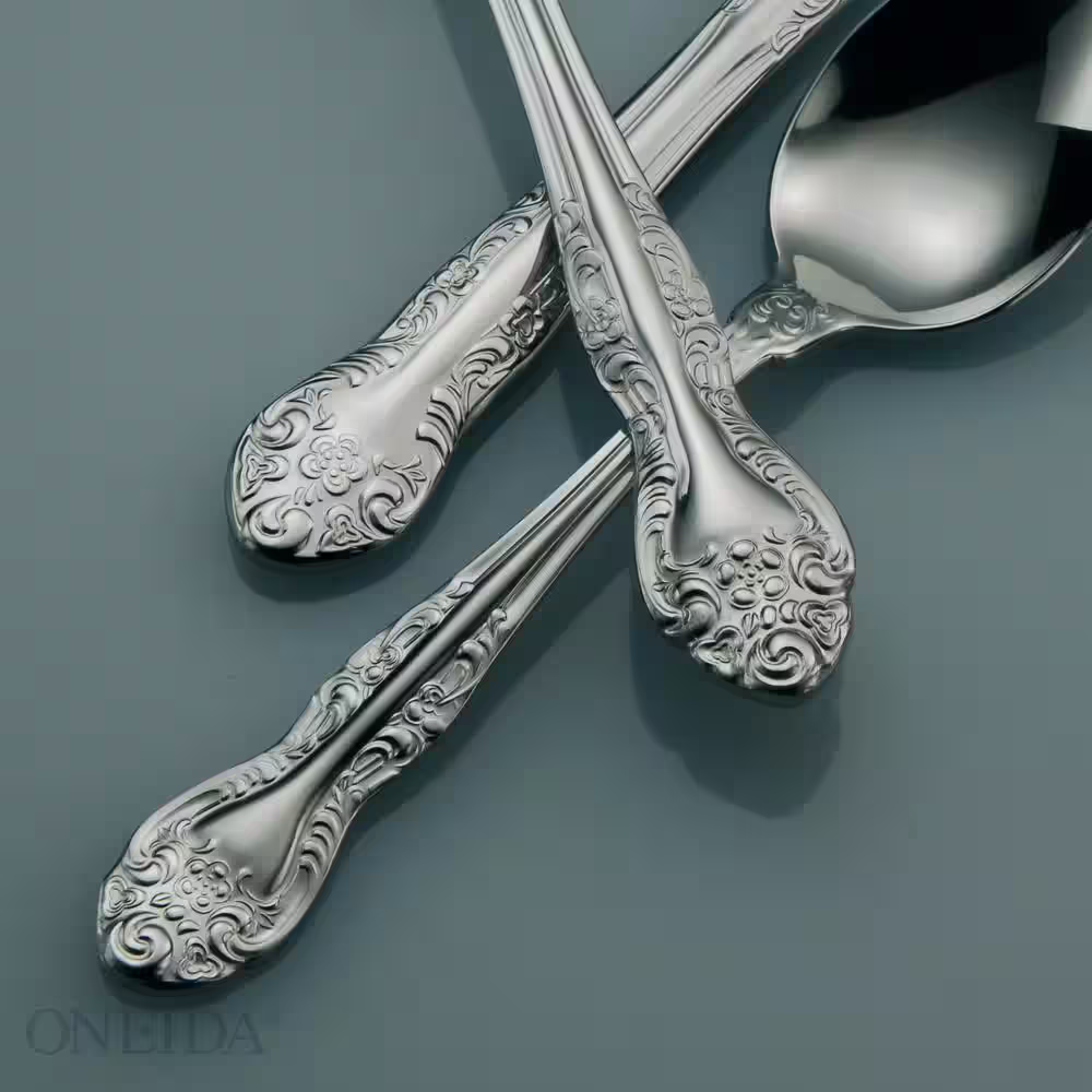 Oneida Rosewood 18/0 Stainless Steel Teaspoons (Set of 36)