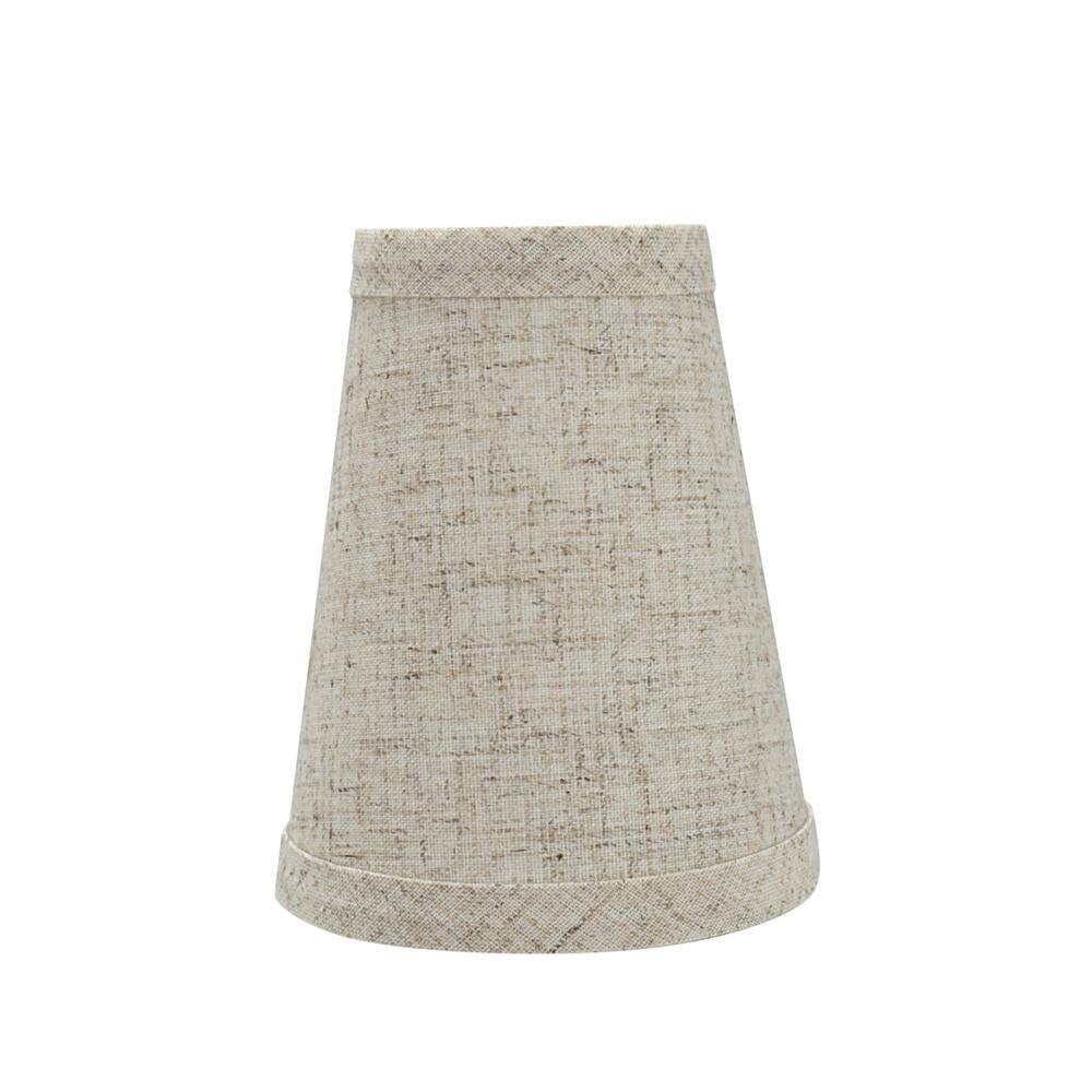 Aspen Creative Corporation 4 in. x 5 in. Beige Hardback Empire Lamp Shade (6-Pack)