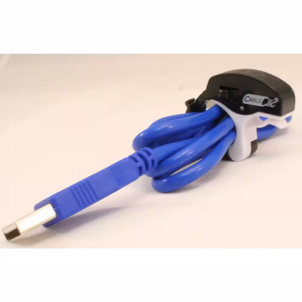 CABLE CLIC Mini Cable Clic - Black/White