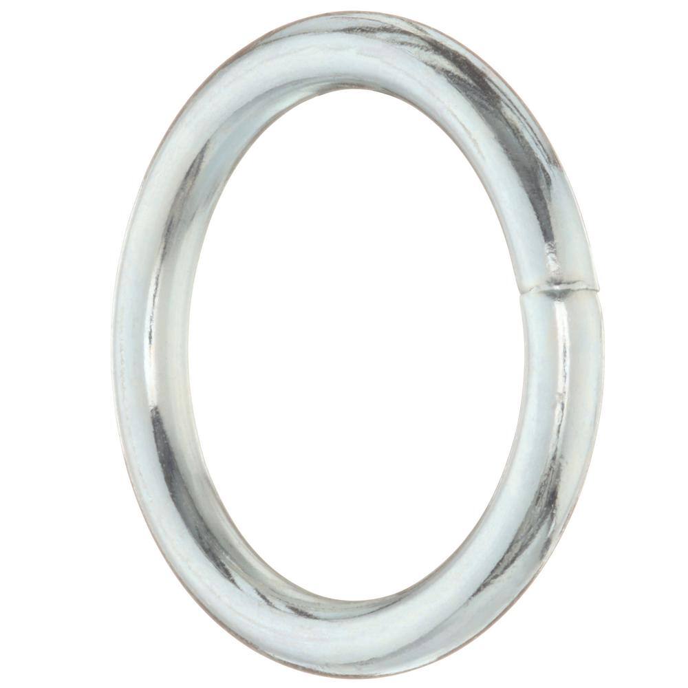 Everbilt 1/4 in. x 1-1/2 in. Zinc-Plated Welded Ring