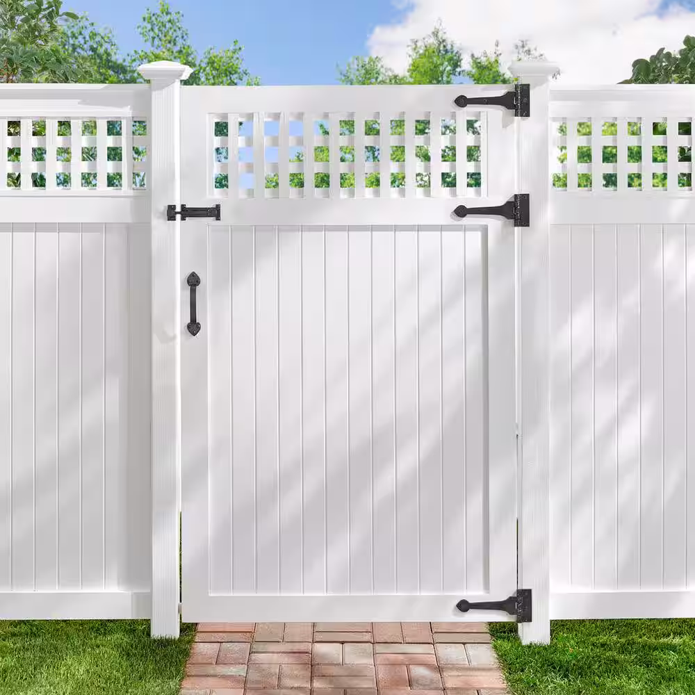 Everbilt 8 in. Matte Black Cast Iron T-Hinge