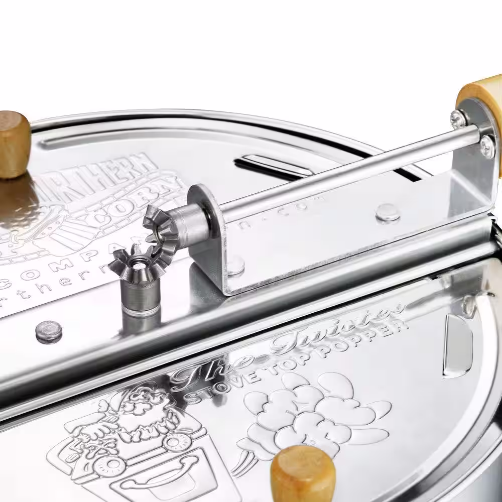 GREAT NORTHERN Stainless Steel Popcorn Popper Set