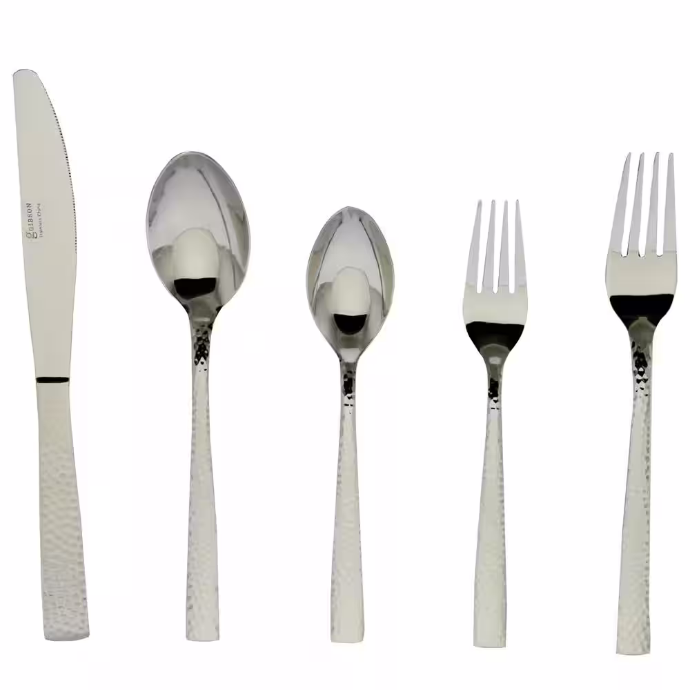 Gibson Royal Brighton 20-Piece Stainless Steel Flatware Set (Service for 4)
