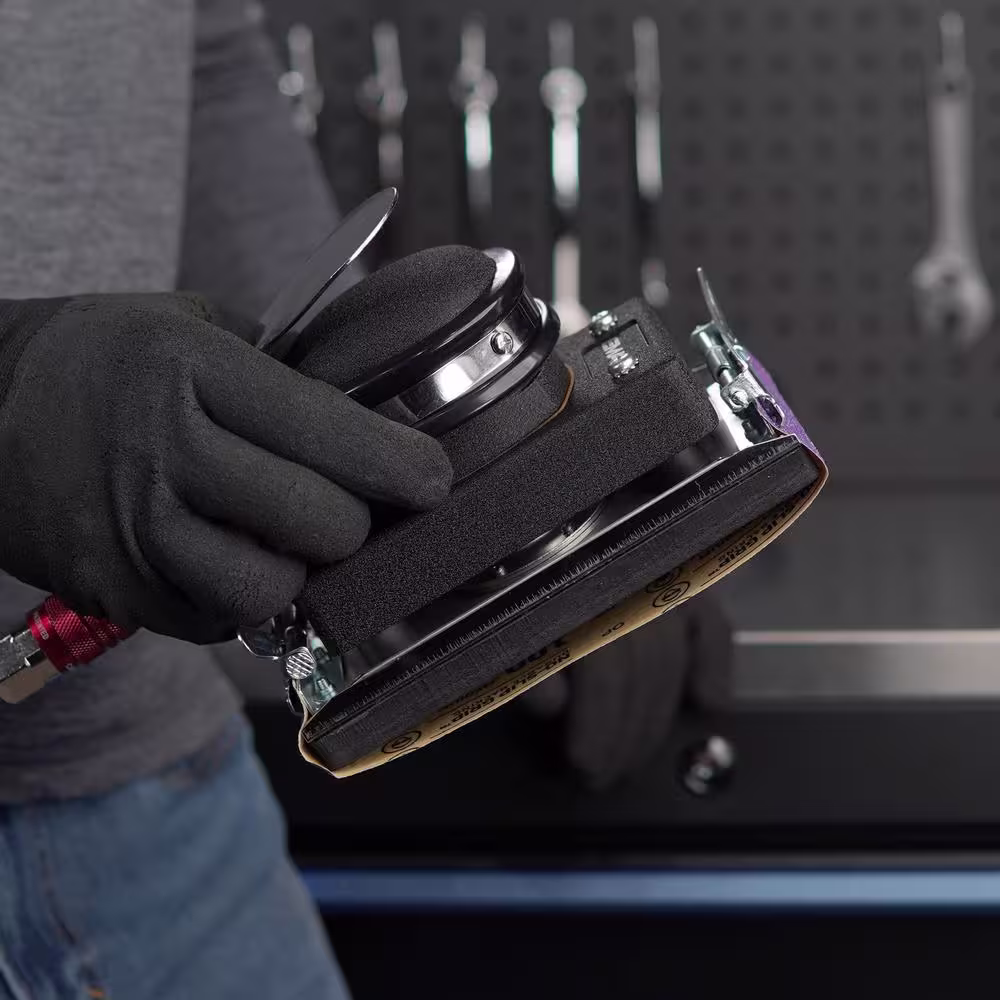EMAX 8,000 RPM Industrial Duty Random Orbital Jitterbug Sander
