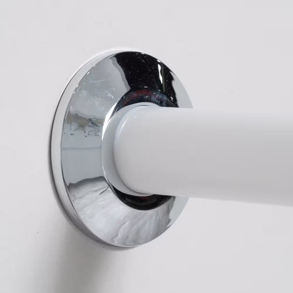 Oatey 1-1/4 in. Low-Pattern Flange Escutcheon Plate in Chrome-Plated Steel