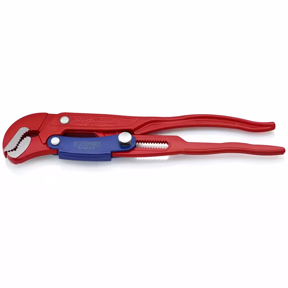 KNIPEX Swedish Pattern Pipe Wrench-S Shape Fast Adjust