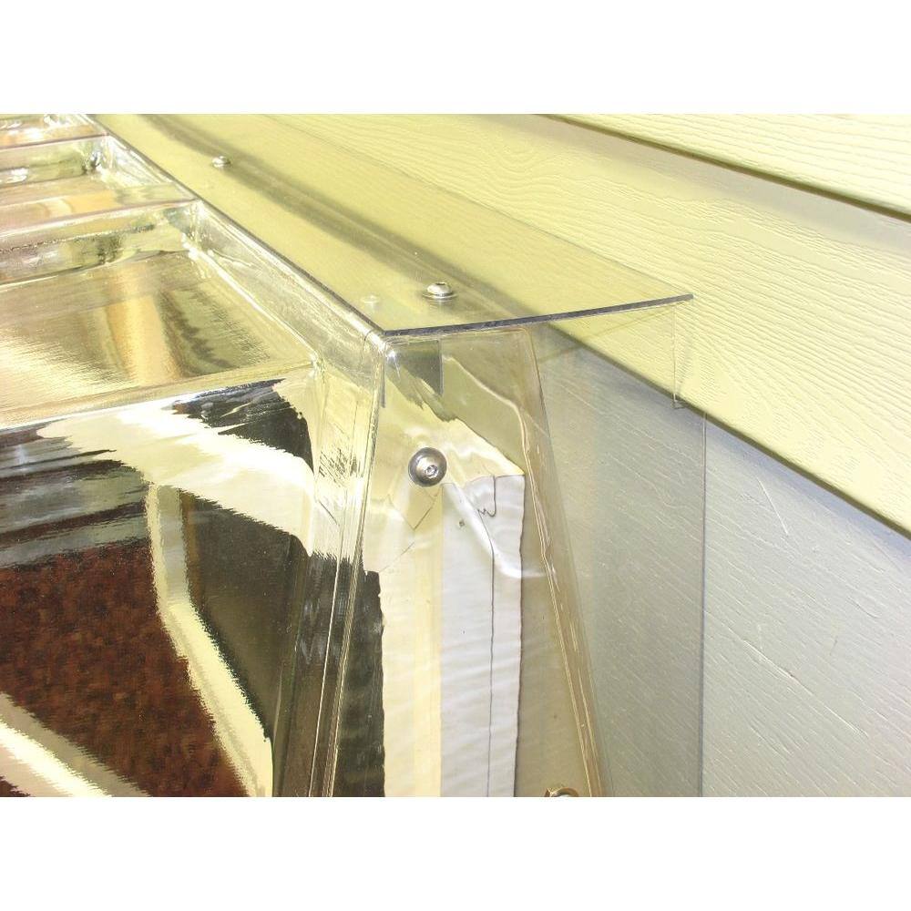 None 53 in. W x 38 in. D Dome Siding Adapter Kit