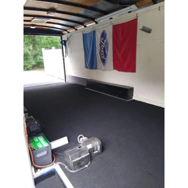GARAGE GRIP 10 ft. x 22 ft. Professional Grade Non Slip Flooring Roll in Black Rib