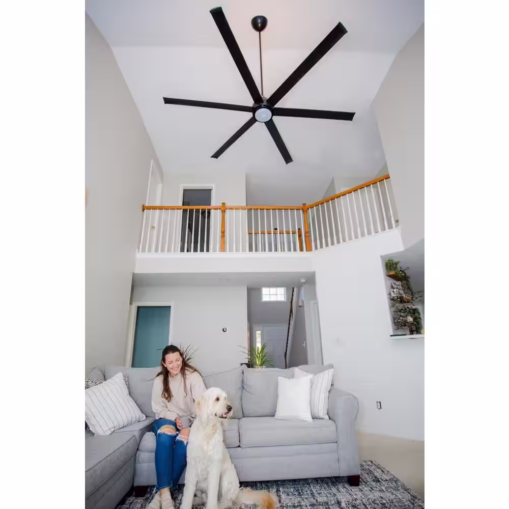 Big Ass Fans es6 - Smart Indoor/Outdoor Ceiling Fan, 84