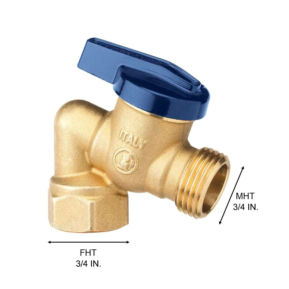Everbilt 3/4 in. FIP x 3/4 in. MHT Quarter Turn Brass Garden Valve