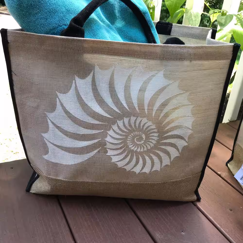 Designer Stencils Nautilus Shell Stencil (10 mil Plastic)