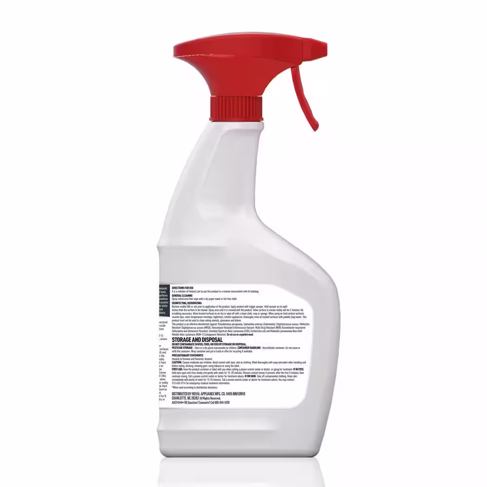 None 22 oz. Antibacterial Hard Surface Cleaner Pretreatment Spray (2-Pack)