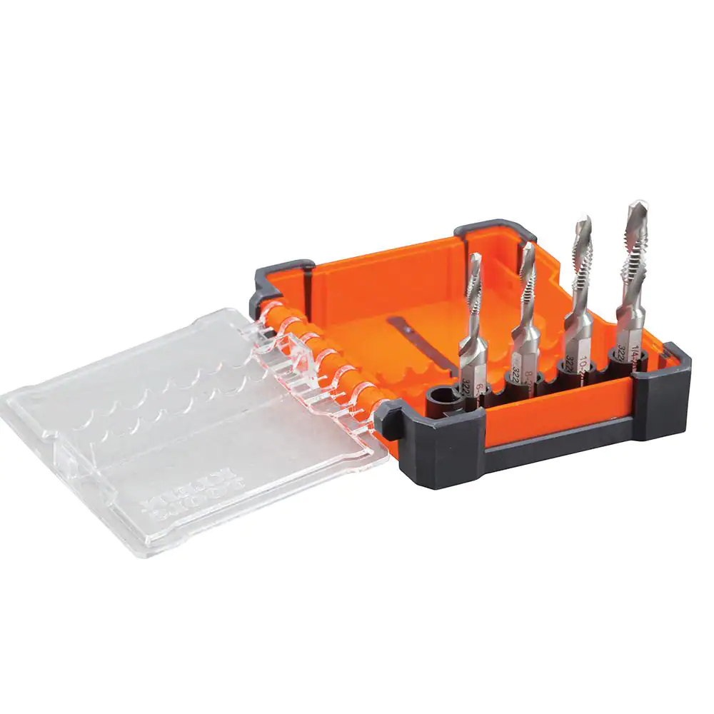 Klein Tools Drill Tap Tool Set, 4 Piece