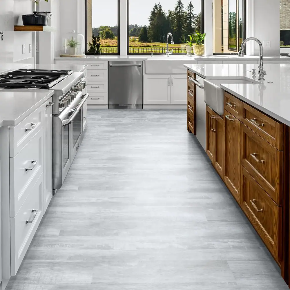ALLURE Wellton 6 MIL x 7 in. W x 48 in. L Click Lock Waterproof Luxury Vinyl Plank Flooring (23.3 sqft/case)