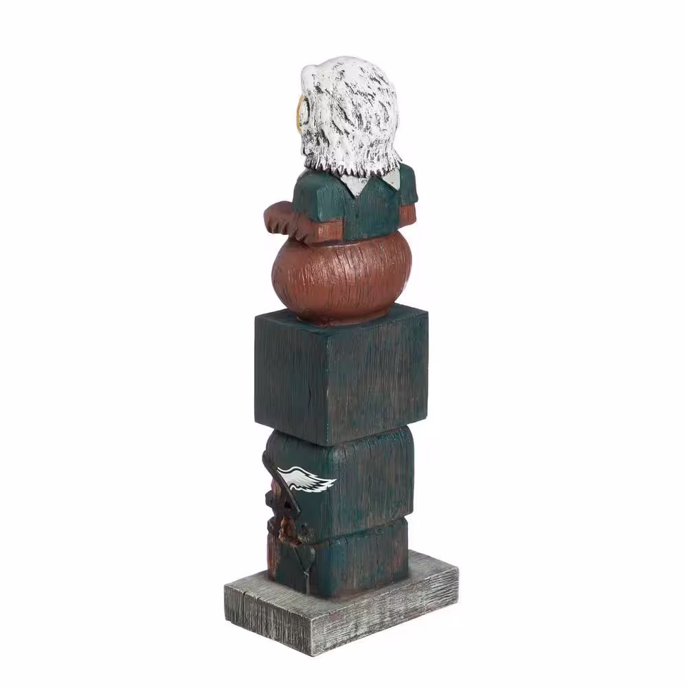 Evergreen Philadelphia Eagles Tiki Totem Garden Statue