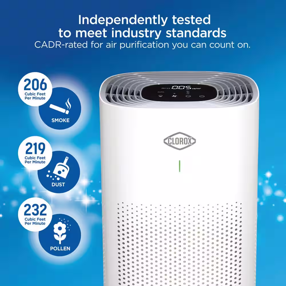 Clorox 320 sq.ft. Large Room Air Purifier