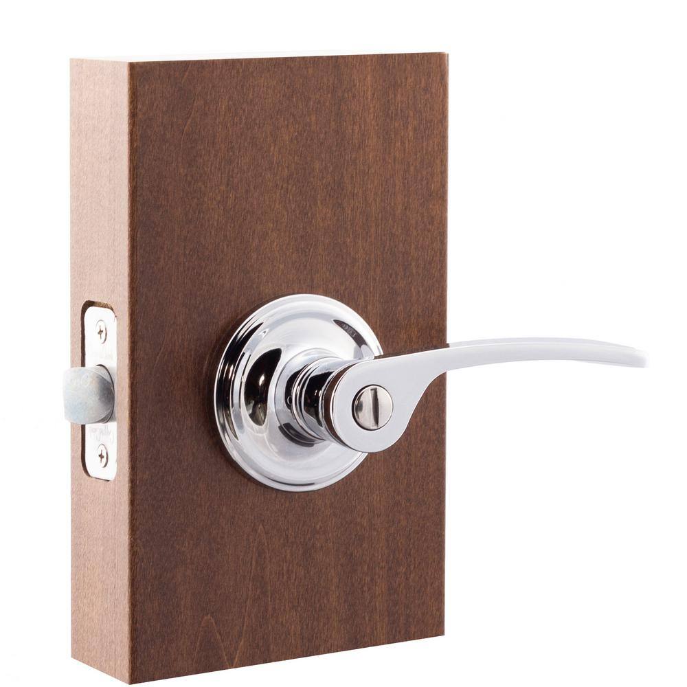 Copper Creek Scandinavian Kash Polished Stainless Bed/Bath Door Handle