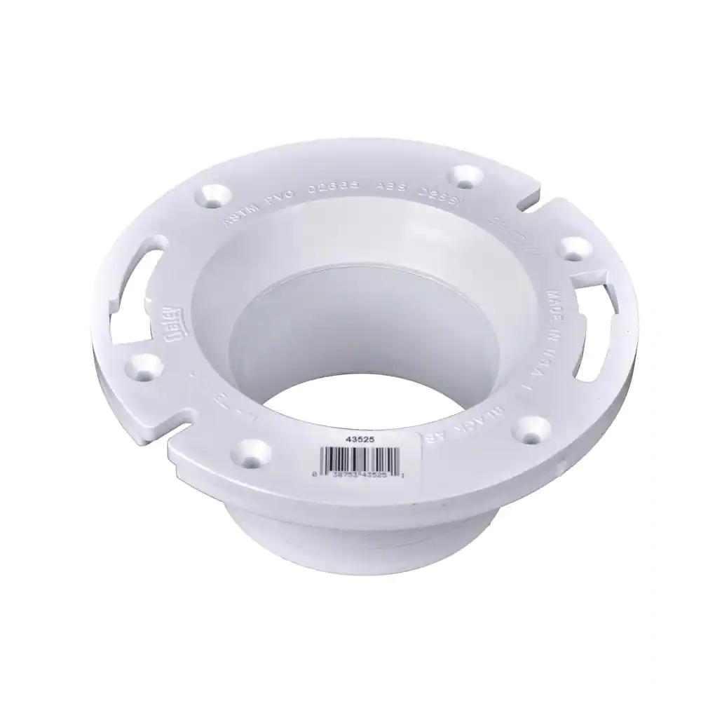 Oatey 4 in. PVC Open Toilet Flange
