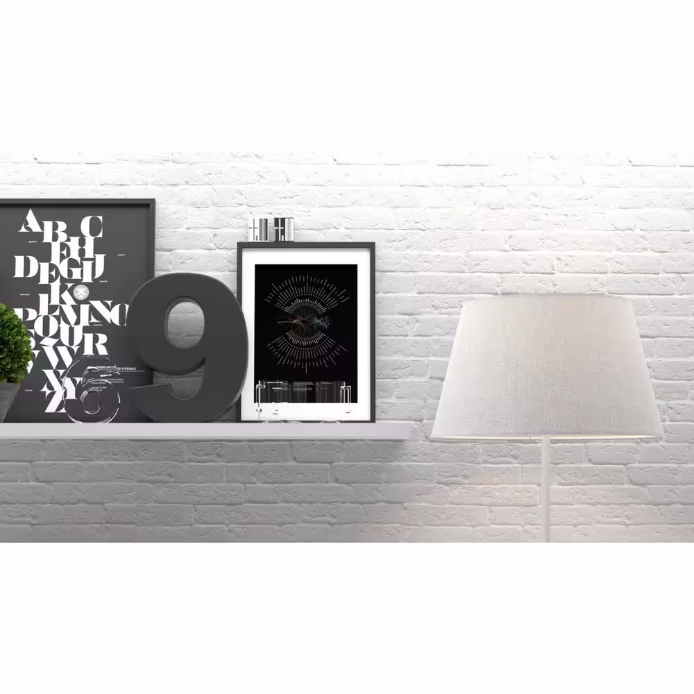 EMSER TILE Place2b White Matte 1.97 in. x 9.84 in. Ceramic Wall Tile (6.48 sq. ft. / case)