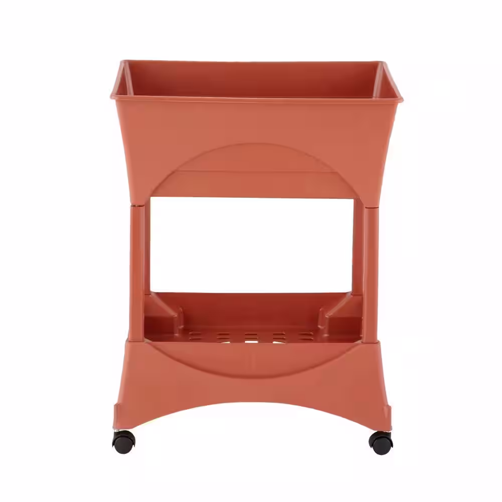 CITY PICKERS Easy Pickers Plastic Raised Garden Bed Garden Grow Box with Stand