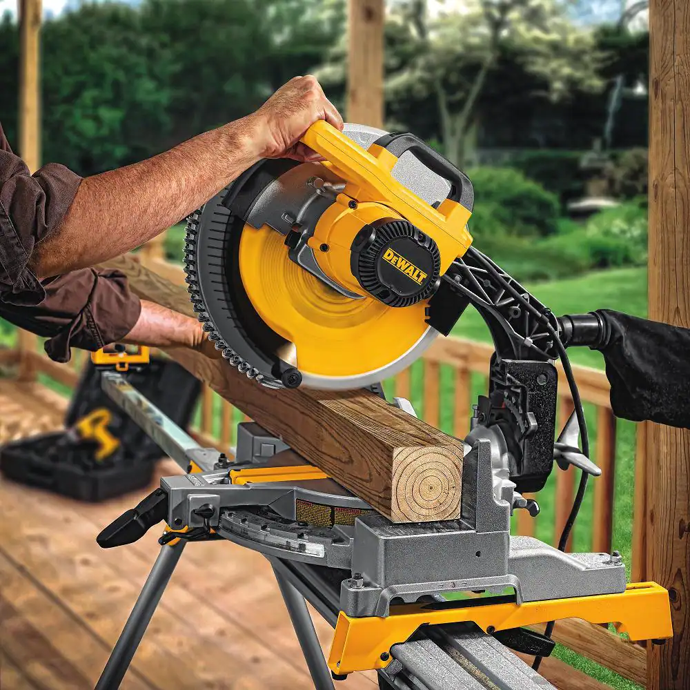 DEWALT Construction 12 in. 32-Teeth Thin Kerf Miter Slide Miter Blade