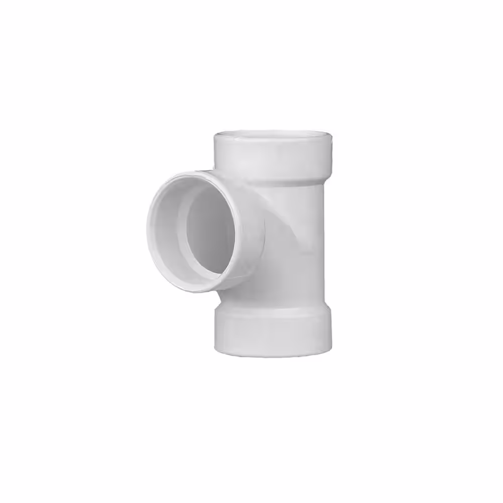 VPC 1-1/2 in. PVC DWV All Hub Sanitary Tee Fitting