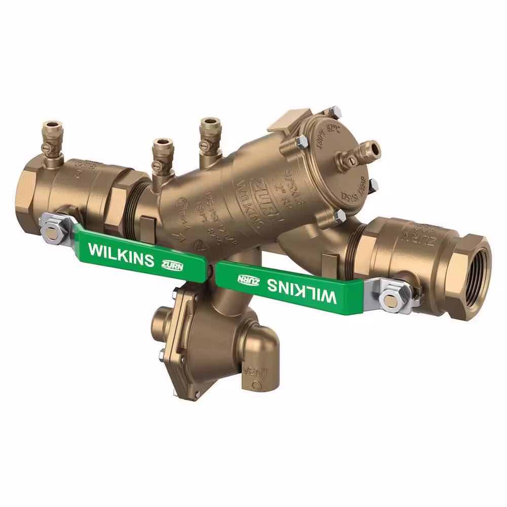 Wilkins 1-1/4 in. 975XL3 Reduced Pressure Principle Backflow Preventer
