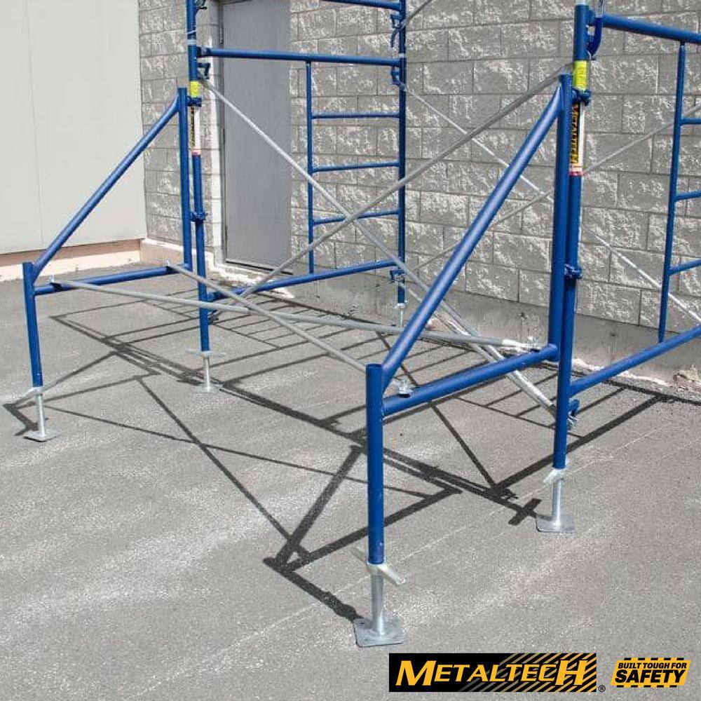 MetalTech 32-in. Steel Scaffolding Outrigger for Mason Frame Scaffold Towers to Safely Extend Height of Scaffolding Platform