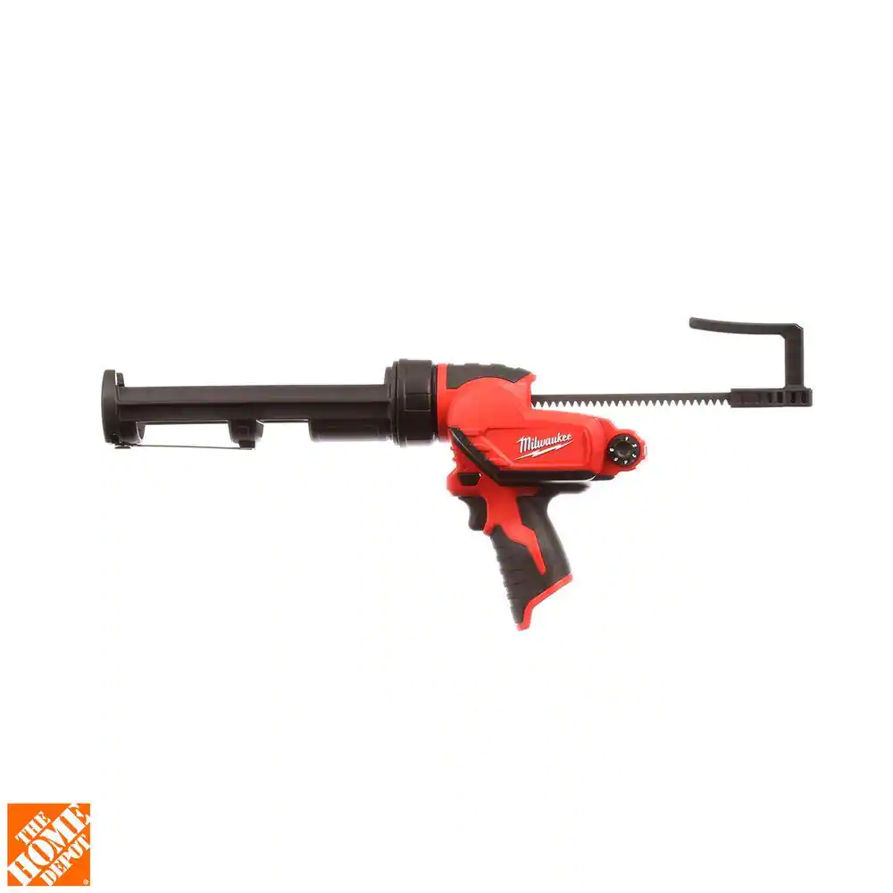 Milwaukee M12 12V Lithium-Ion Cordless 10 oz. Adhesive and Caulk Gun (Tool-Only)