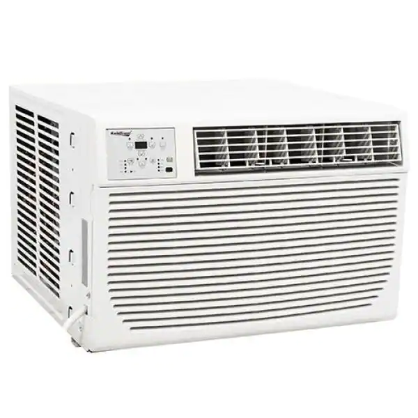 Koldfront 8,000 BTU 115-Volt Window Air Conditioner with Heat and Remote in White