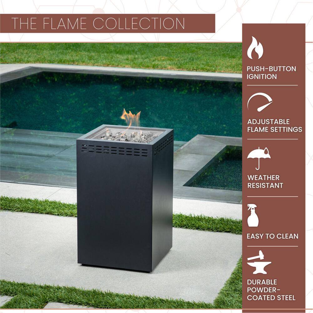 MOD Flame Metal Outdoor Fire Pit Table