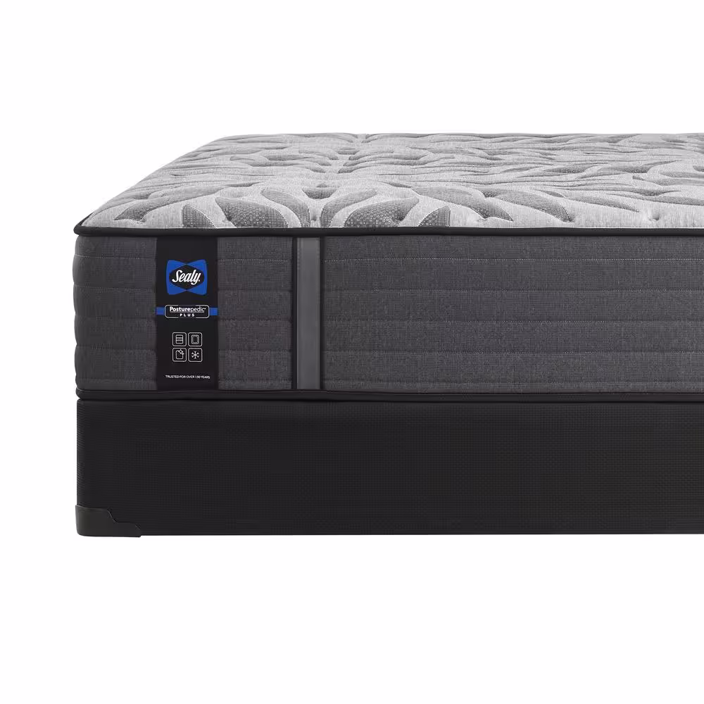 Sealy Posturepedic Plus Determination II Tight Top Ultra Firm 12 in. Memory Foam Mattress and Foundation Set