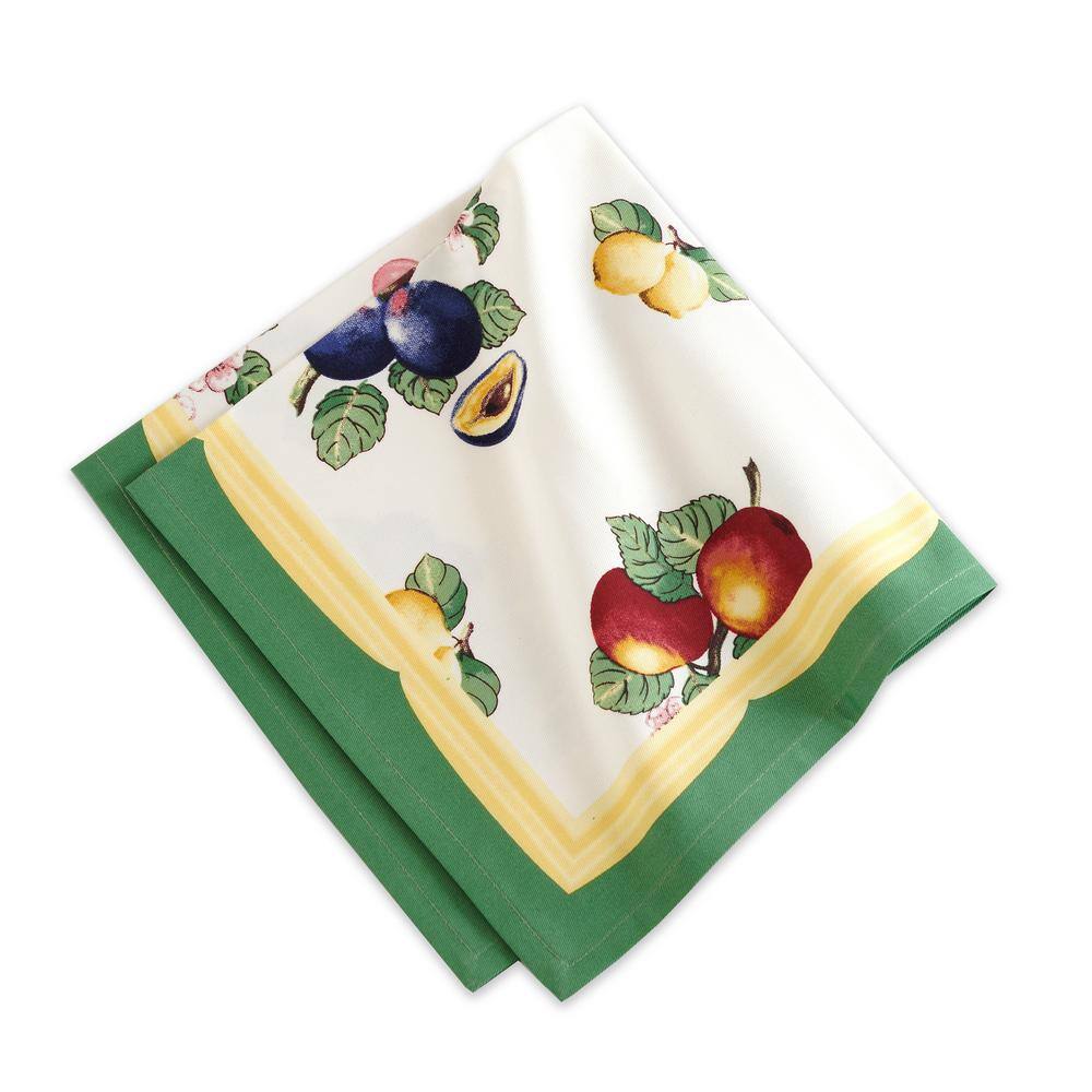 Villeroy & Boch French Garden 21 in. W x 21 in. L in Multi-Color Napkins (Set of 4)