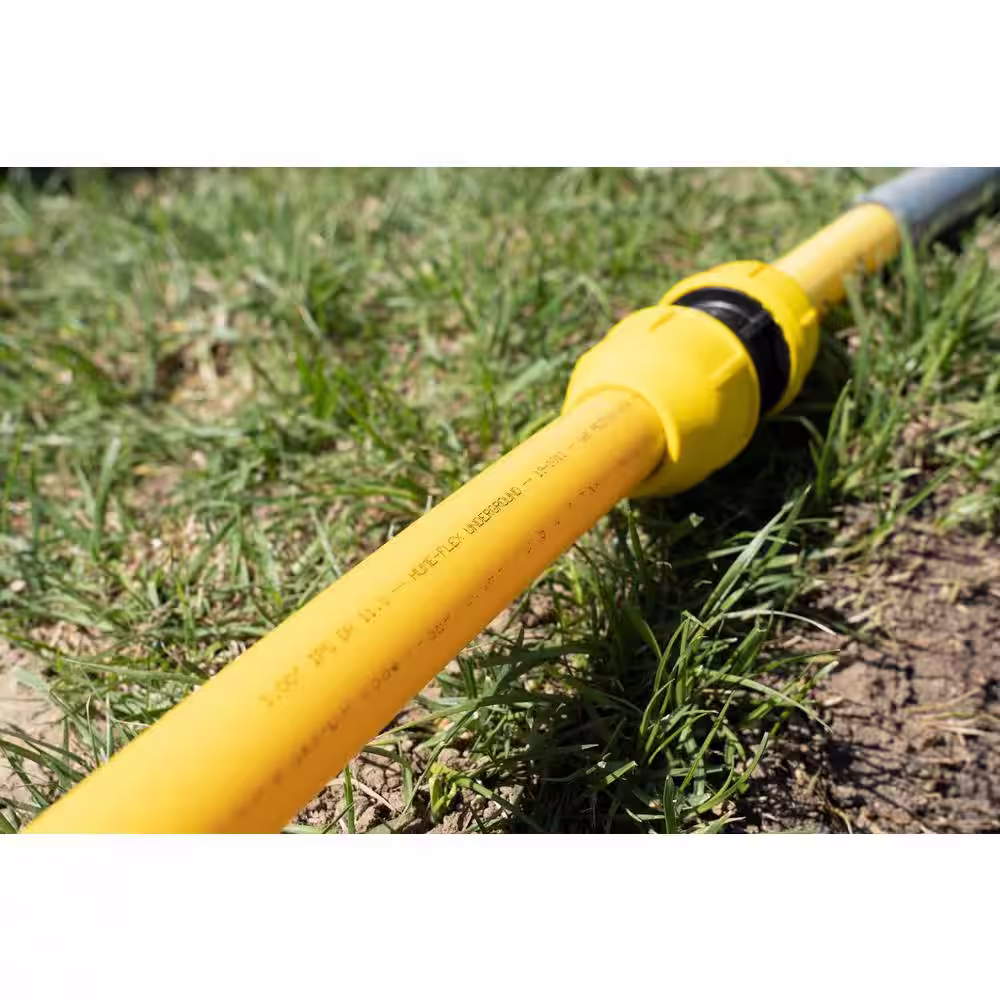 HOME-FLEX 1 in. IPS x 250 ft. DR 11 Underground Yellow Polyethylene Gas Pipe