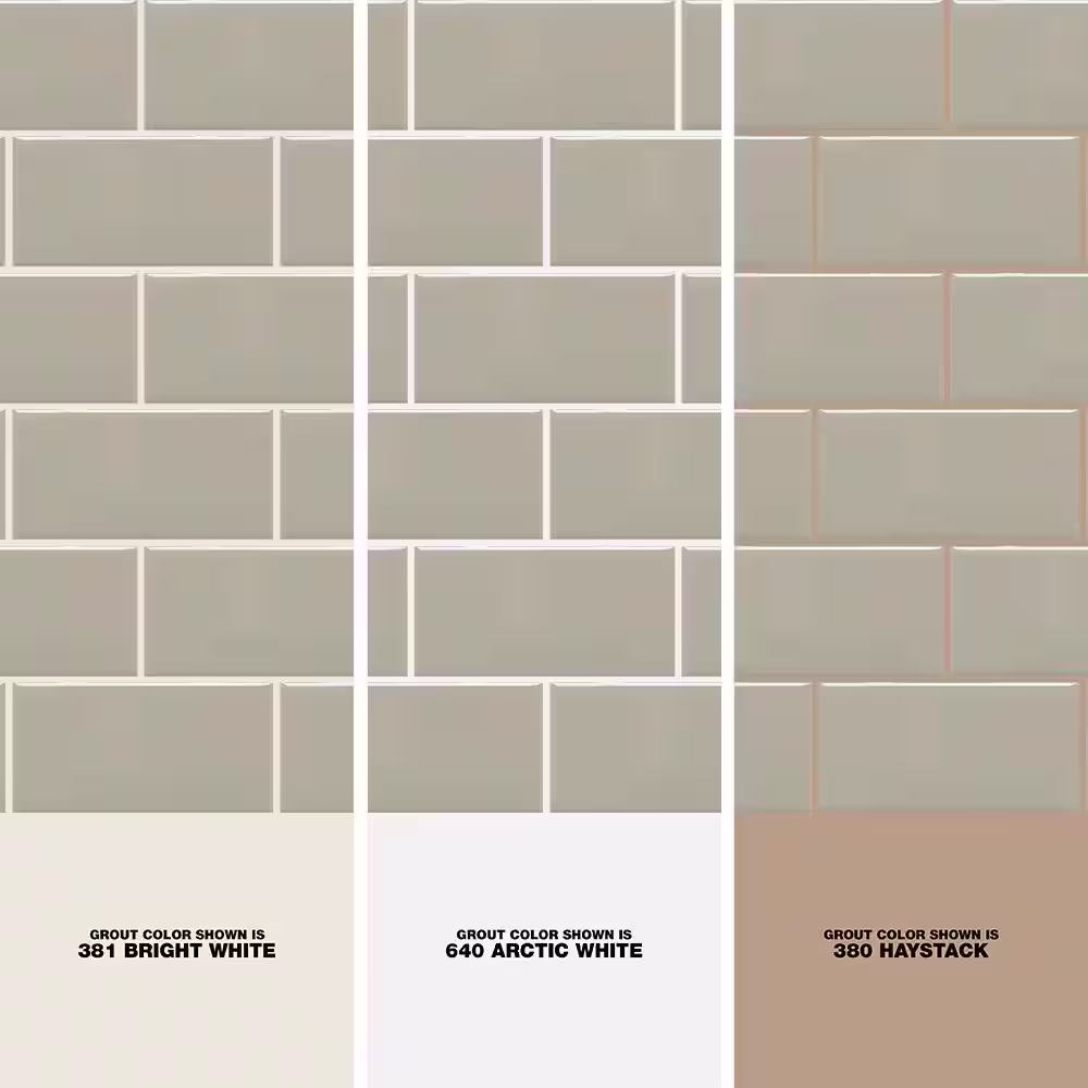 Daltile Rittenhouse Square Matte Architectural Gray 3 in. x 6 in. Ceramic Subway Wall Tile (12.5 sq. ft. / case)